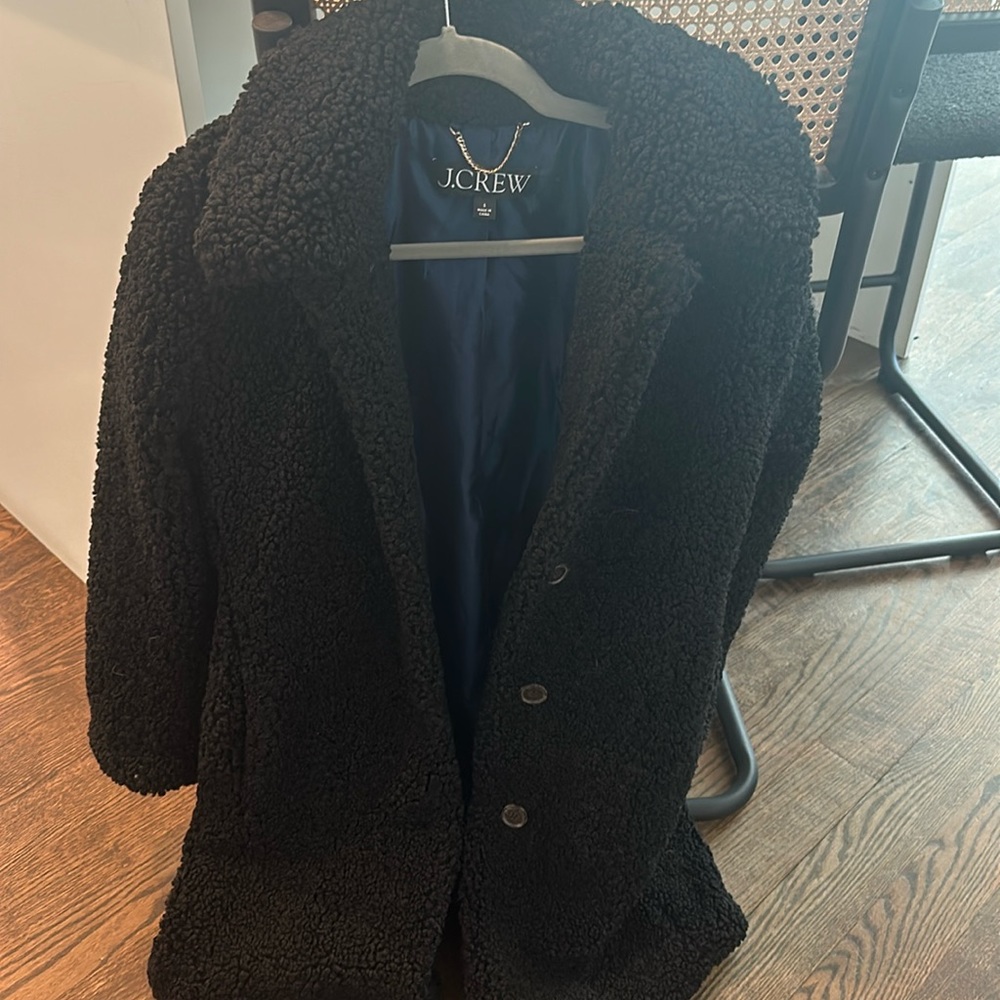 Jcrew Teddy Coat